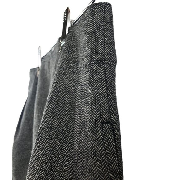 SILENCE + NOISE Tweed Double Zip Mini Skirt Womens 6 - Picture 3 of 7